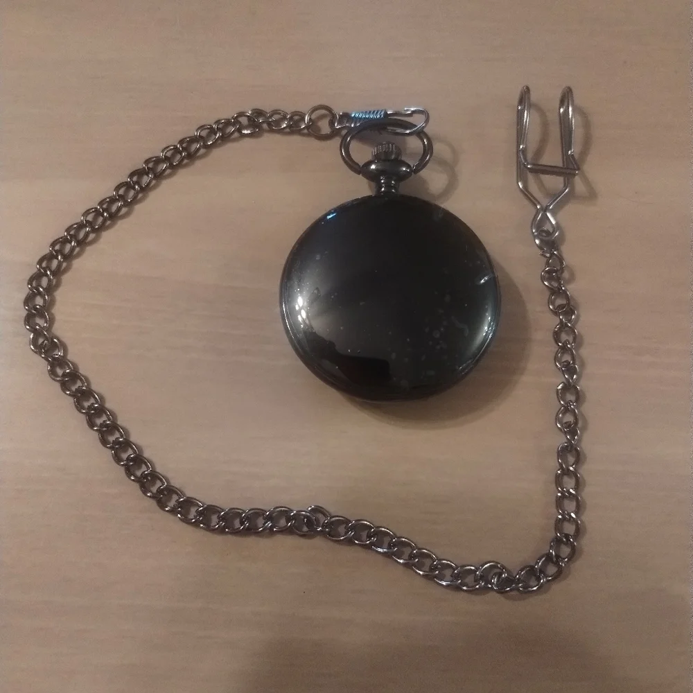 New Men's Brother Gift Pocket Watch with Chain